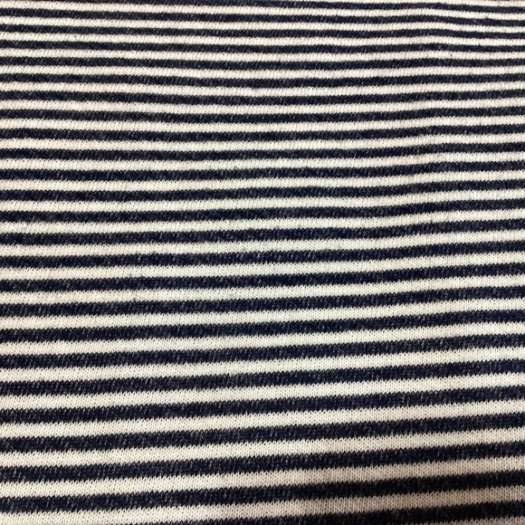 J. Crew Cozy Beach Dress S Blue White Striped Coastal Preppy - Picture 6 of 10
